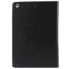 Cover protezione per tablet iPad Air 1 / iPad 5 / iPad 6 (Wake / Sleep) Socca piegabile con funzione di supporto e bumper in Similpelle nero case a libro, scocca etui custodia astuccio