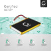 Batteri for LUVION Prestige Touch 2 2000mAh fra CELLONIC