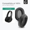 Kit di 2 cuscinetti di ricambio per apparecchi auricolari, cuffie headset Sony WH-H910N paraorecchie, earpads, sostituzione spugnette con comoda imbottitura