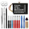 1x Battery 800mAh+ Tool-kit 17pcs