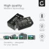 2x Batteri for Panasonic 	RCA BB700 Kameraer 4200mAh fra subtel