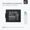 2x Batterie 750mAh pour appareil photo - Remplacement modèle CGA-S006, DMW-BMA7