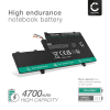 Batterie de rechange pour ordinateurs portables HP EliteBook x360 1030 G2, EliteBook 1030 G2, OM03XL, HSN-I04C, HSTNN-IB70 - 4700mAh 11.55V 