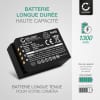 2x Batterie 1300mAh pour appareil photo - Remplacement modèle NP-T125