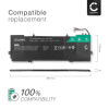 Batteri for HP Spectre x360 15, KB06XL, HSTNN-DB7R, 902401-2C1, 902499-855 6840mAh fra CELLONIC