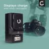 2x Batteri for Ricoh GR III G900 G900SE GR IIIx WG-6 Kameraer 1100mAh + Lader fra CELLONIC