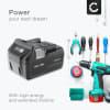 Batteri for HiKOKI DH18DBL, WR36DB, CV18DBL, DH36DPA, WR36DA, C18DBAL 3000mAh fra CELLONIC