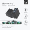 2x Batteri för Sony HXR NX 100, NEX FS700R, FS700RH, HVR-Z1, HVR-V1 10050mAh USB-Out 2.4A från CELLONIC