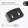 2x CELLONIC BA 150,BA 151,BA 152 Ersättningsbatteri för Sennheiser headset / hörlurar med 60mAh, 2.4V - reservbatteri för bl.a. Sennheiser IS 150, Sennheiser HDR 45 (RS 45) m.fl.