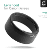 ES-68 II Kamera Solblender for Canon EF 50mm f/1.8 STM / EF 50mm 1:1.8 STM – Plast Bajonett Solblender fra CELLONIC