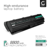 Battery for HP Envy 17-1000, 2200, 650, G62, Pavilion G6t-2200, G6z-1c00, G6z-1d00, G6-2200, Presario CQ57, CQ58, MU06 10.8V 8800mAh from CELLONIC