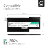 Batteri for MSI Thin GF63 11SC, GF63 10SCSR, GF63 10SCXR, GF63 10UD, GF63 11UCX, GF63 10SCS, GF63 10UC, GF63 11UDX, GF63 8RB, GF63 8RCS, MS-16R4 4300mAh 11.4V fra CELLONIC