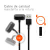 Cable USB para FitBit Ace 2 / Inspire / Inspire HR - Cable de Carga y Datos  1A negro PVC