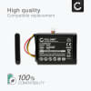 Battery for TomTom EDINBURGH, ONE XL, ONE 3rd Edition, ONE XL Europe, XL 325, ONE XL Regional, F724035958 - 800mAh 3.7V  by CELLONIC