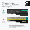 Batteri for Lenovo B470, B475, B550, B570, B575, G460, G465, G470, G475, G560, G565, G570 4400mAh 10.8V - 11.1V fra CELLONIC