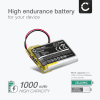 Batteri for Sena 10C YP803040P (1000mAh, 3.7V) fra CELLONIC