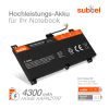 Akku für ASUS ROG Strix Scar II (GL704GM/GL704GB/GL704GW) / ROG Strix Hero II GL504GM Laptop - 4300mAh 15.4V