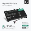 1x Batteri for Huawei Matebook 13, MateBook 13 2020, 13 i7, WRT-WX9, WRT-W19, WRT-W29, HN-W19L, HN-W19R, Huawei HB4593J6ECW, HB4593J6ECW-31 3000mAh 11.4V fra CELLONIC