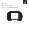 CELLONIC Øyemusling for Sony A7S III Alpha 1 Alpha 7 IV Alpha 7S III – FDA-EP19 Silikon Erstatning, Antirefleks EVF Øyestykke, Søkerdeksel, Beskyttelseshette