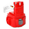 Ersättningsbatteri för Makita modellnr 1222, 1220, 1234, 1235, 1200, 1201, batteri för Makita 6271D, 6270D, 6317D, 8270D, 8271D, 6227D, 6223D trådlösa verktyg med 12V, 3Ah och NiMH