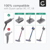 Hurtiglading USB-lader: Lader for mobil, smarttelefon, nettbrett, høyttalere m.m. – 2-i-1 ladeadapter med 3.4A 17W dobbel USB-port – Flerport-lader for stikkontakt – Multi-lader strømadapter, Ladekabel for robotstøvsuger