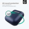 subtel Case Cover for Apple AirPods AirPods 2 Cases - Protective Plastic Soft Shell Charging Case Skin Portable & Shockproof Slim Anti-Slip - Blue