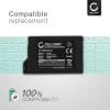 Batteria di ricambio PSP-S110 per Sony PSP Slim & Lite (PSP-2000 / PSP-2004) / PSP Brite (PSP-3000 / PSP-3004) XXL capacità: 1800mAh + coperchio compatibile CELLONIC® di lunga durata