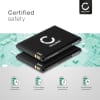 2x Batteri for Huawei E5330, E5372, E5377, E5373, E5336, E5375, EC5377 HB5F2H, HB554666RAW (1700mAh, 3.7V) fra CELLONIC