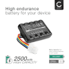 2x Batteri for Worx Landroid S300, WR105SI, Landroid S Basic, WR106SI, WR102SI, Landroid S500i, WR101SI, Landroid S500i (WA3230, WA3231, 50032492) 2500mAh fra CELLONIC
