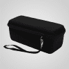 subtel® Soft Case for JBL Flip 1 Flip 2 Flip 3 Flip 4 Flip 5 Speaker Travel Bag w/ Strap & Cable Storage Pocket – Protective Shockproof Water Resistant Carry Cover - Black