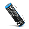 Batteria di ricambio 036-11290 per Philips HQ7360, HQ8250, HQ9070, HQ9190, HX6511, HX6711, HX6730, HX6732 / Norelco AT830, 1250X, 8249XL (Ø14mm) Affidabile sostituzione da 750mAh rasoio spazzolino tagliacapelli elettrico