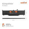 Battery for ASUS Zenbook UX303LA, UX303UB, UX303UA, UX303LB, UX303LN, UX303LA-R0267H, C31N1339 11.31V 3500mAh from CELLONIC