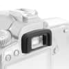 CELLONIC Øyemusling for Nikon D3200 D3300 D5200 D5500 – DK-25 Silikon Erstatning, Antirefleks EVF Øyestykke, Søkerdeksel, Beskyttelseshette