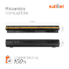 Batteria per portatile Lenovo G50, Z50, G500s, G505s, G510s Touch, Lenovo L12M4E01, L12M4A02 ricambio per laptop 4400mAh 14.4V - 14.8V