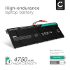 Batteri för Acer Aspire 3, Acer Aspire 1, Acer Extensa 15, Acer AP16M5J Laptop - 4750mAh 7.4V 