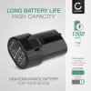 2x Batterie 7.2V, 1500mAh, Li Ion pour - BL7010, 194355-4, 194356-2, BL 7015 batterie de rechange pour outils électroportatifs