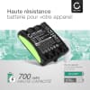 Batterie BATT-4R 700mAh pour talkie-walkie Motorola TLKR T80, TLKR T81 Hunter, TLKR T41, TLKR T50, TLKR T40, TLKR T60