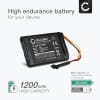 Batteri til TomTom Start 62 Go 60 Go 600 ONE XL ONE 4th Edition XXL 540 - AHA11111009 FLB0813007089 VFAS (1200mAh) Reservebatteri