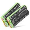 2x Batteri 700mAh