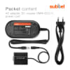 Strømforsyning for Panasonic NV-GS10 NV-GS120 NV-GS140 NV-GS150 NV-GS158 NV-GS17 NV-GS180 NV-GS188 AC-adapter DMW-AC8 DC-kobling – Dummy-batteri – Batterieliminator fra subtel