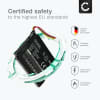 Batteri for Garmin Camper 780, Drive 61 LMT S, Dash Cam 35,DriveSmart 5 LMT, 65 MT-D, 55 MT-D, Nüvi 57LM, 57LMT 361-00056-08 (750mAh, 3.7V) fra CELLONIC