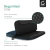 Funda universal para tablets de 10.1 pulgadas CELLONIC® nylon Azul - Funda protectora para eBooks y tablets con función de soporte y forro acolchado | Funda impermeable