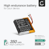Batteri for Sennheiser GSP 670, GSP 500, GSP 350 350mAh fra CELLONIC