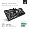 Batterie de remplacement neuve G3HTA061H de 5650mAh pour tablette Microsoft Surface Pro 7