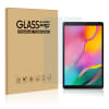 Lomme + Skjermbeskytter glass for Samsung Galaxy Tab A 10.1 2019 (SM-T510 / SM-T515) - Kunstlær, svart shell pocket tasker