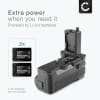 VG-C4EM Battery Grip for Sony A7R IV, Alpha 7S III, Alpha 9 II - Camera Vertical Grip for NP-FZ100 Batteries - Multifunction Portrait Handle & Battery Holder