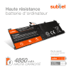 Batterie de rechange pour ordinateurs portables Lenovo Miix 510, Miix 520, Miix 5 Pro - 4850mAh 7.68V