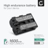 Batteri for Sony Alpha 77, A77, A58, A99, A300, A200, A350, A65, A700, A100, A57, A900, NP-FM500H Kameraer 1600mAh fra CELLONIC