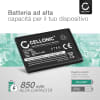 2x Batteria CELLONIC® per telefono Samsung SGH-E250, SGH-C260, SGH-E900, GT-E1050, GT-E1150, GT-E1190, GT-C3520 Ricambio affidabile da 850mAh per il tuo cellulare smartphone