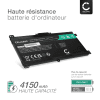 Batterie de rechange pour ordinateurs portables HP Pavilion x360 14-BA - 4150mAh 11.55V